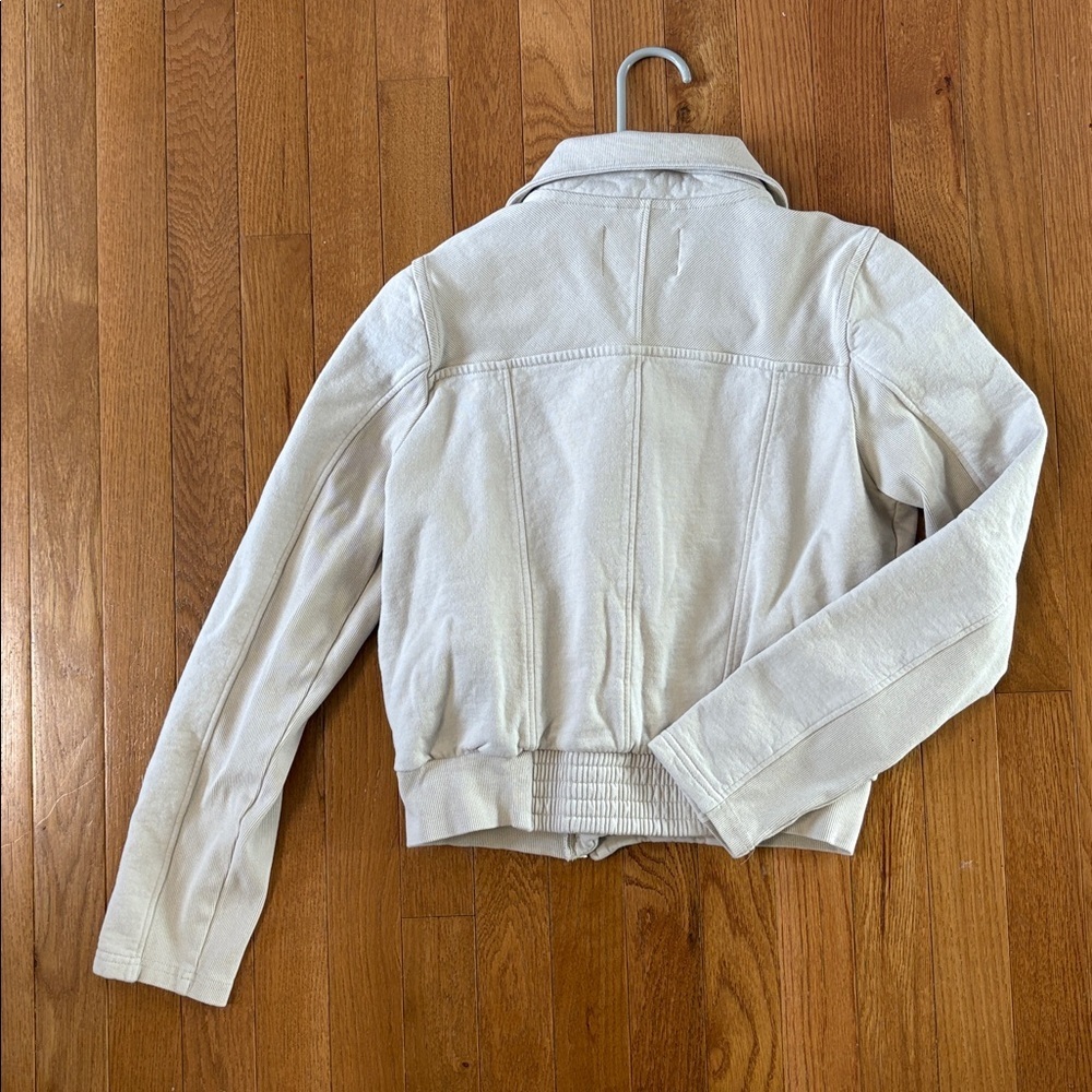 Grey State Zip Jacket Lightweight Sweatshirt Size… - image 7